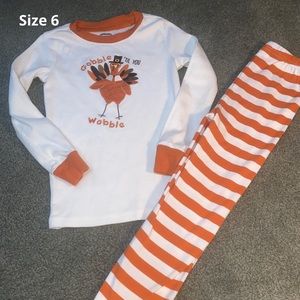 Gymboree size 6 halloween fall holiday pajamas